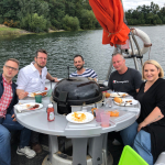 Grillen auf dem Wasser